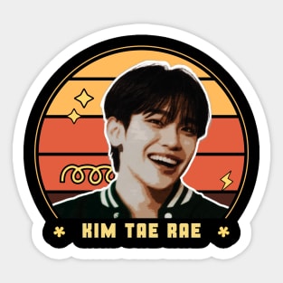 Retro Kim Tae Rae ZEROBASEONE Sticker